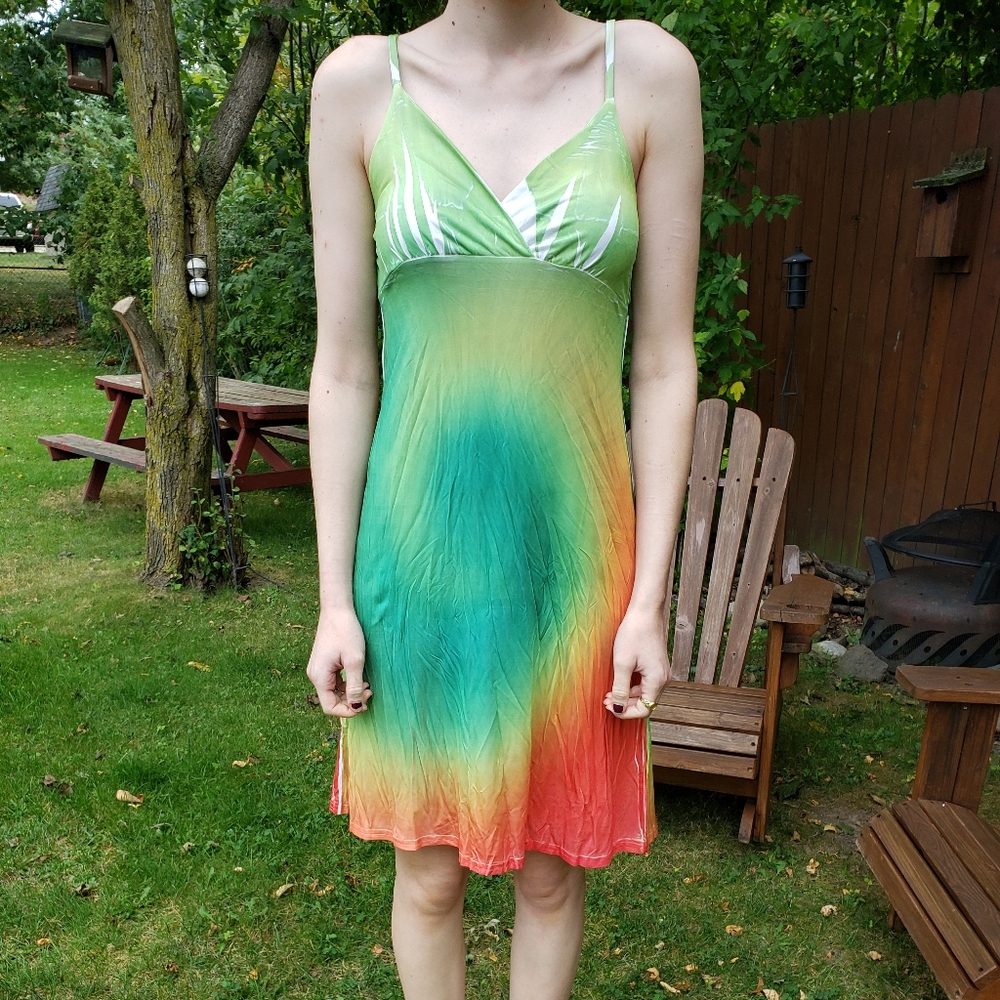 Bright Bathing Suit Coverup!